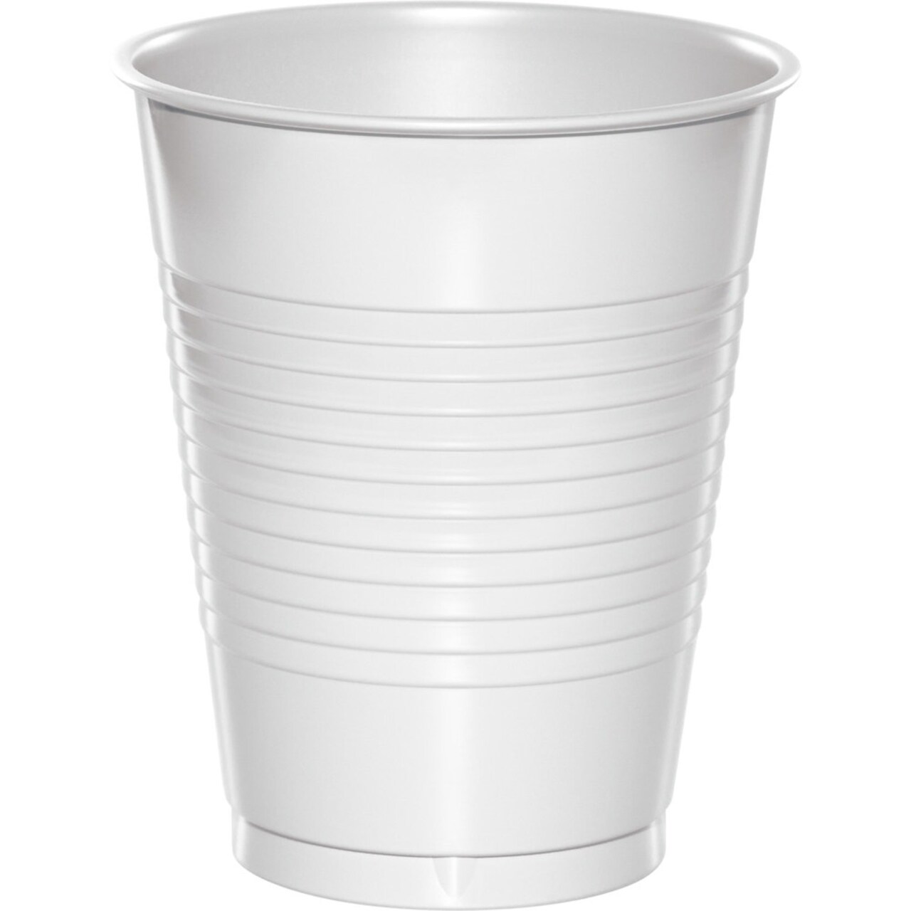 Party Central Club Pack of 240 White Disposable Drinking Party Tumbler Cups 16 oz.